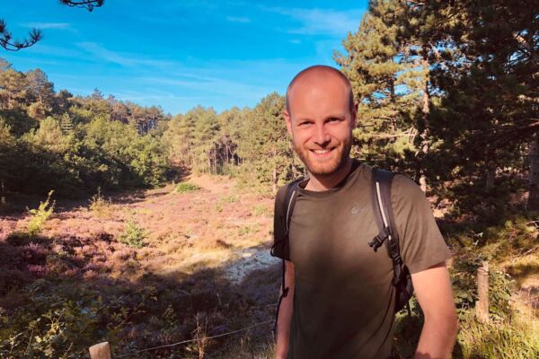 Niels Meijssen in de natuur